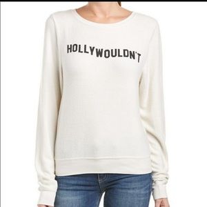 Wildfox Hollywouldn't Sommers Sweatshirt. Medium. Sold out!